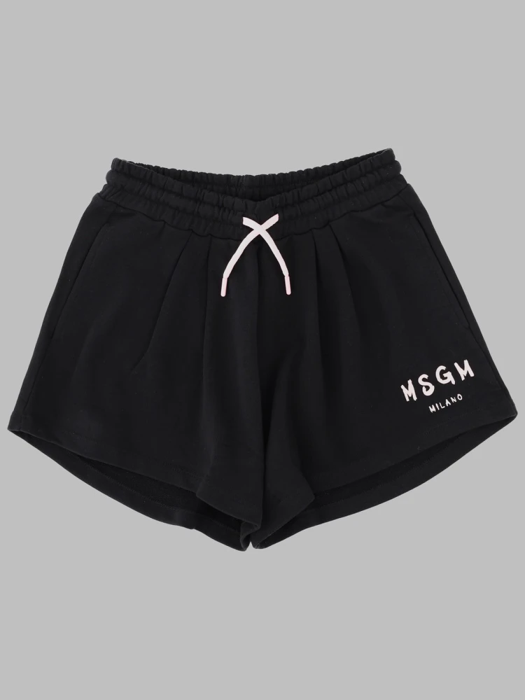 fleece shorts girl
