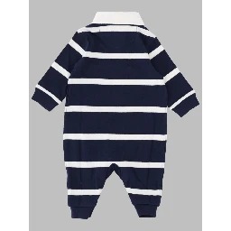 rugby stripe-one
piece-coverall