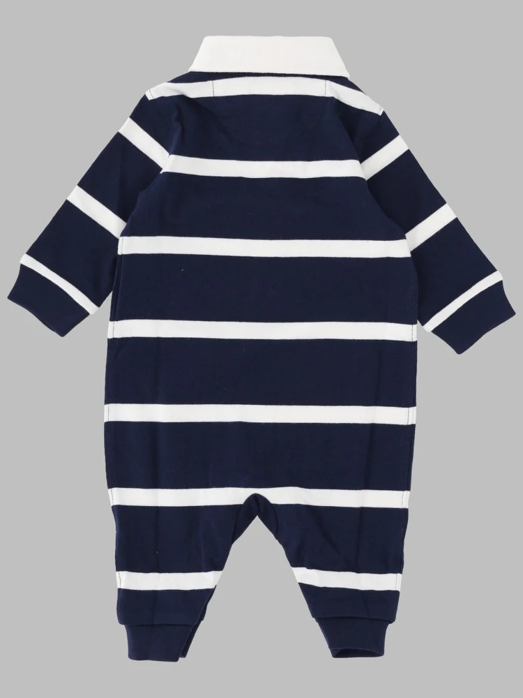 rugby stripe-one
piece-coverall alternative