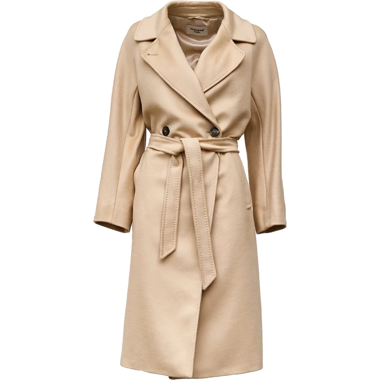 Cappotto Resina Drap Di Pura Lana