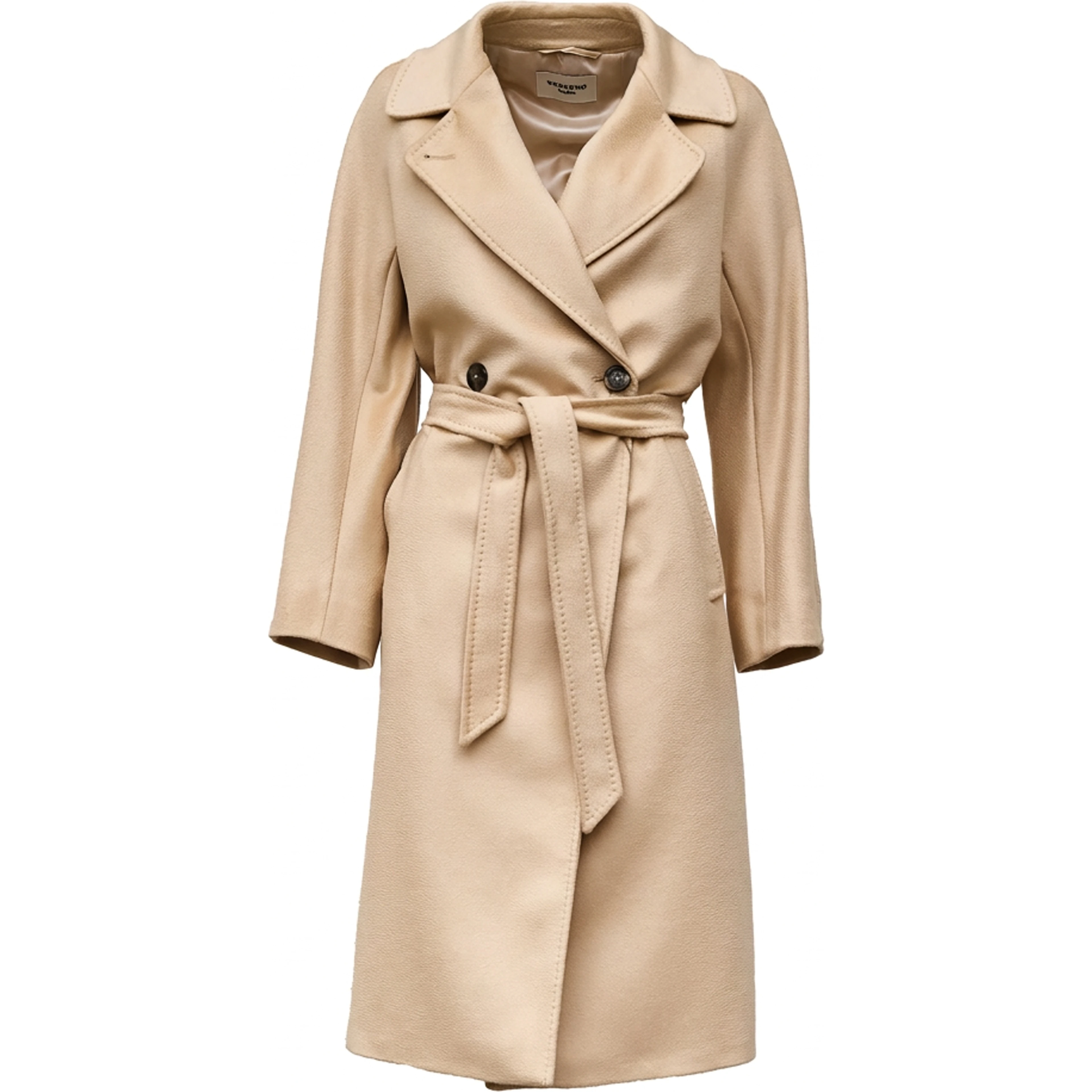 Cappotto Resina Drap Di Pura Lana