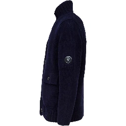 Lambswool Grs Button Lens Sweater