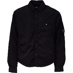 Chrome-R Padded Button Overshirt