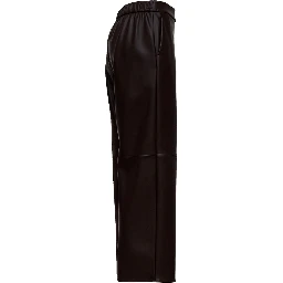 Pantaloni Amati In Jersey Effetto Pelle