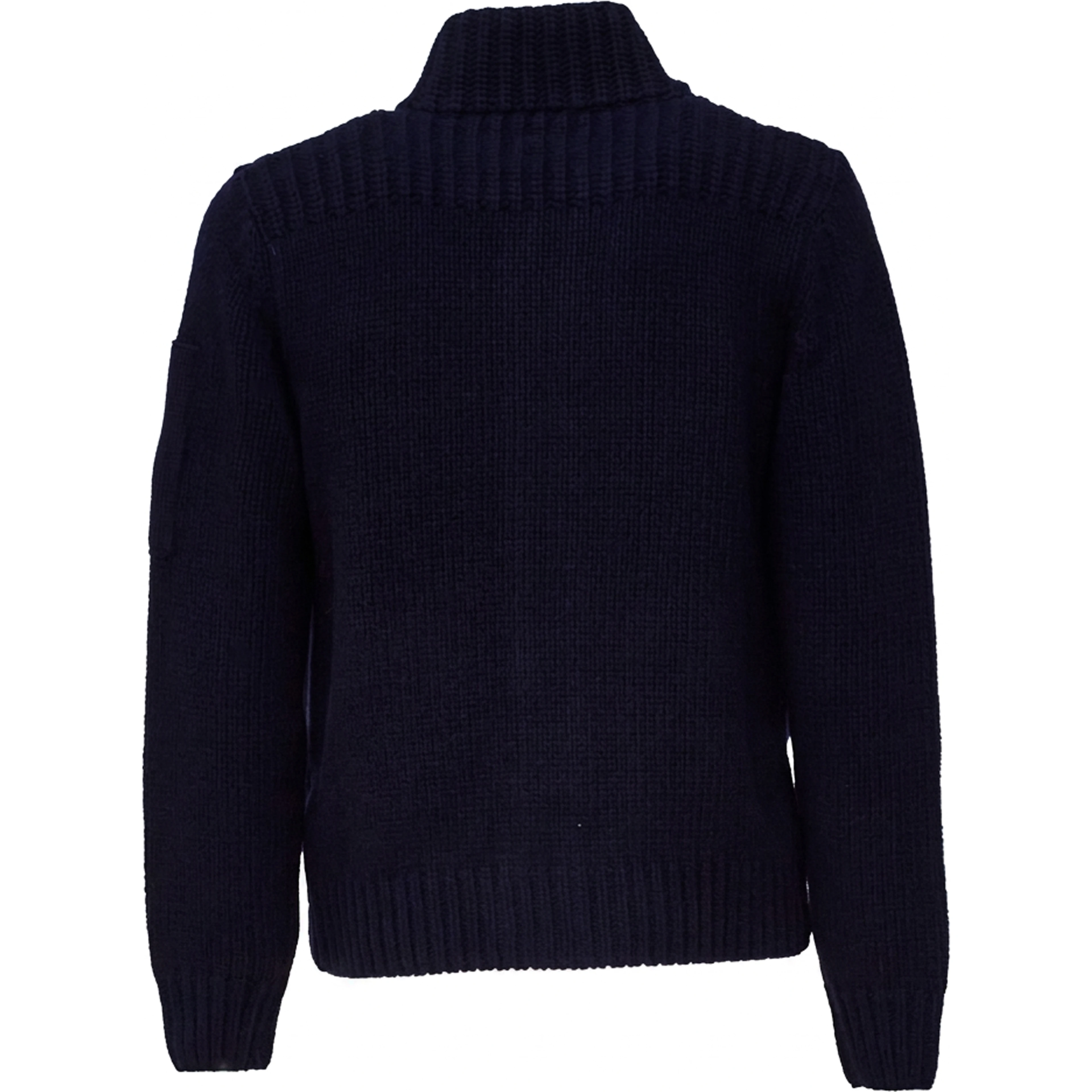 Lambswool Grs Button Lens Sweater