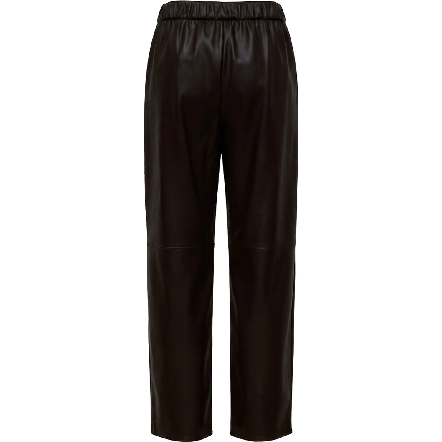 Pantaloni Amati In Jersey Effetto Pelle