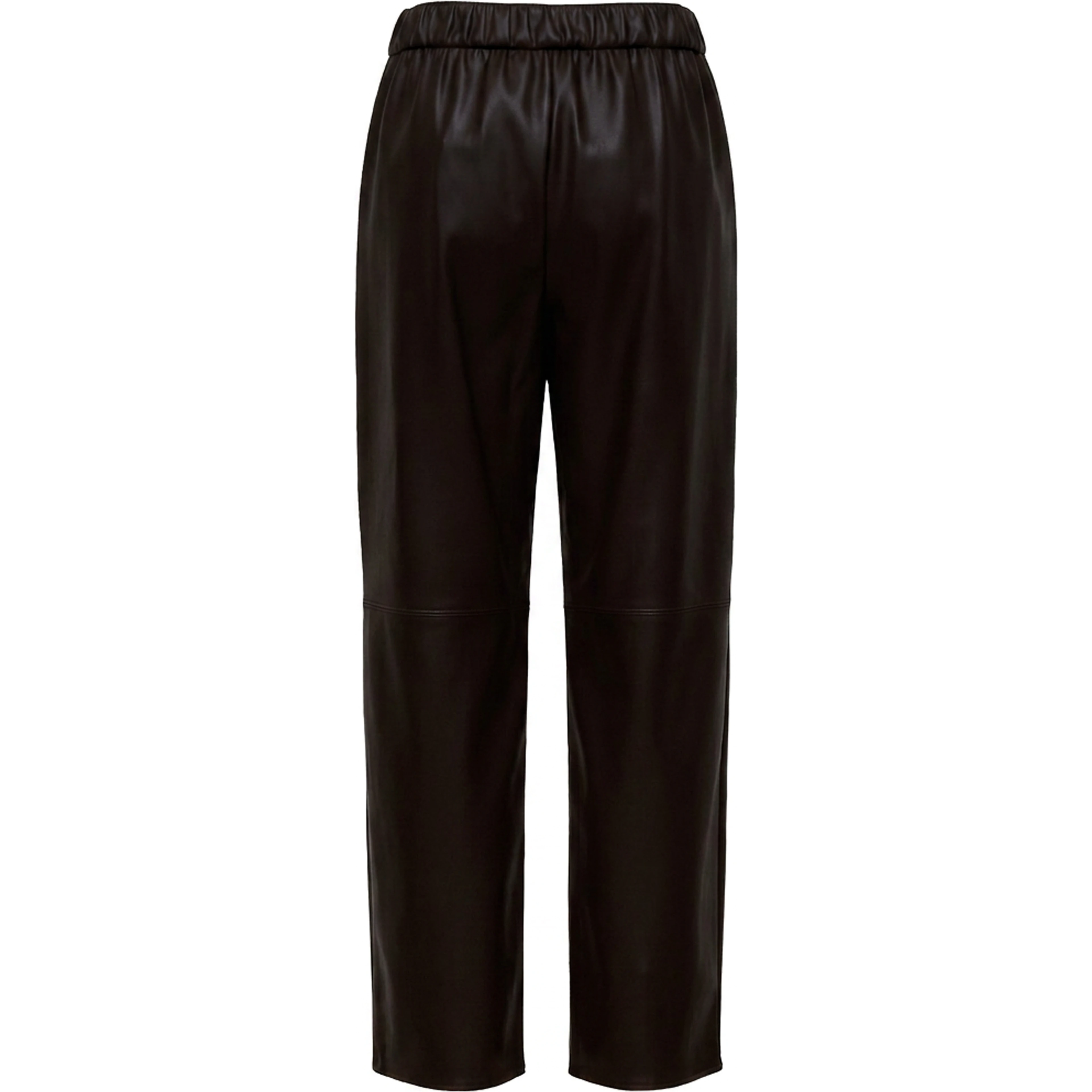 Pantaloni Amati In Jersey Effetto Pelle