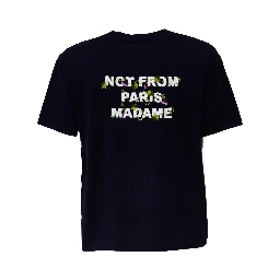 Vine Embroidered Slogan T-shirt