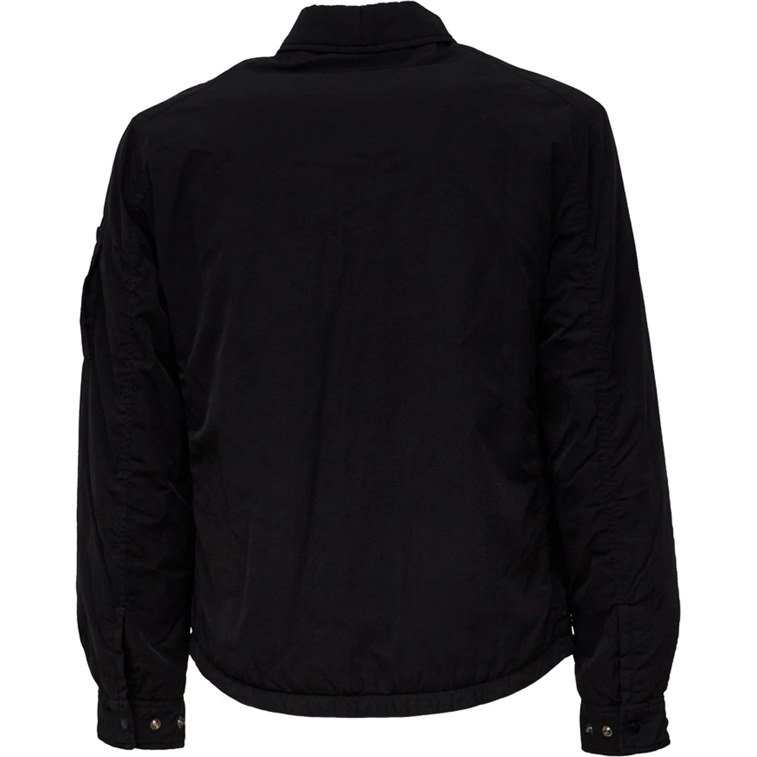Chrome-R Padded Button Overshirt