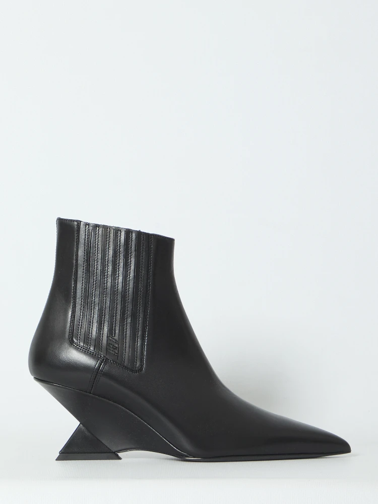 Cheope black ankle boots