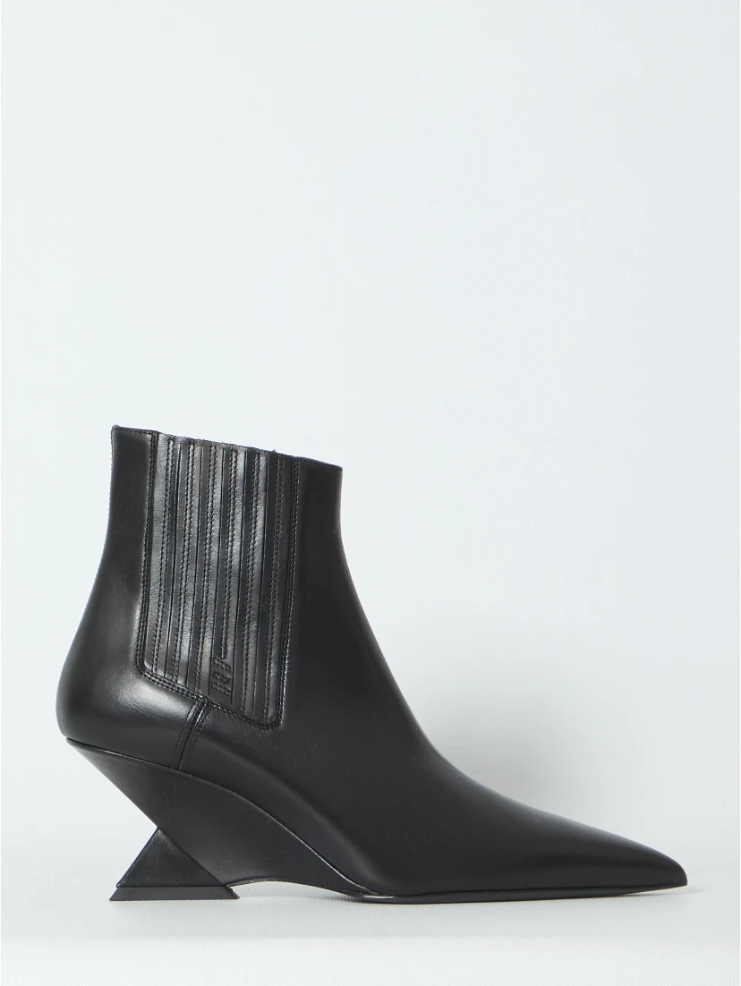 Cheope black ankle boots