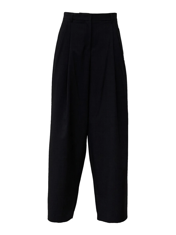 Pantaloni Taro In Pura Lana Natural
