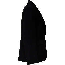 Blazer Lamine In Tela Pura Lana Natural Stretch