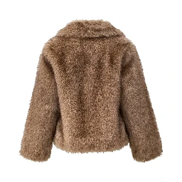 Giubbotto Alce Faux Long Hair