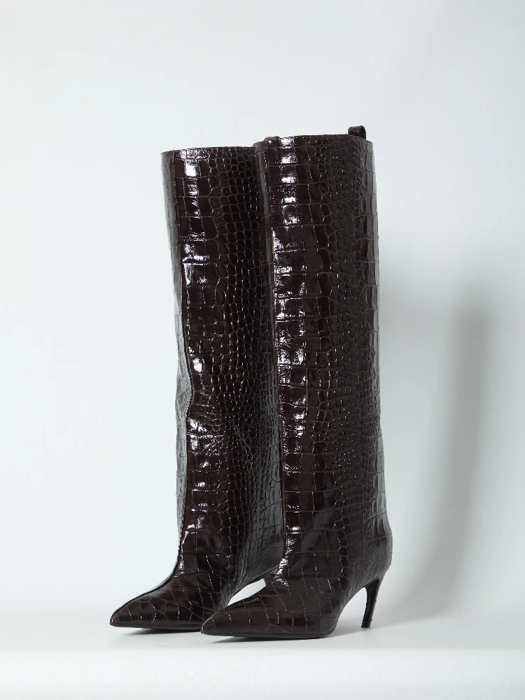 Lea dark brown boots alternative