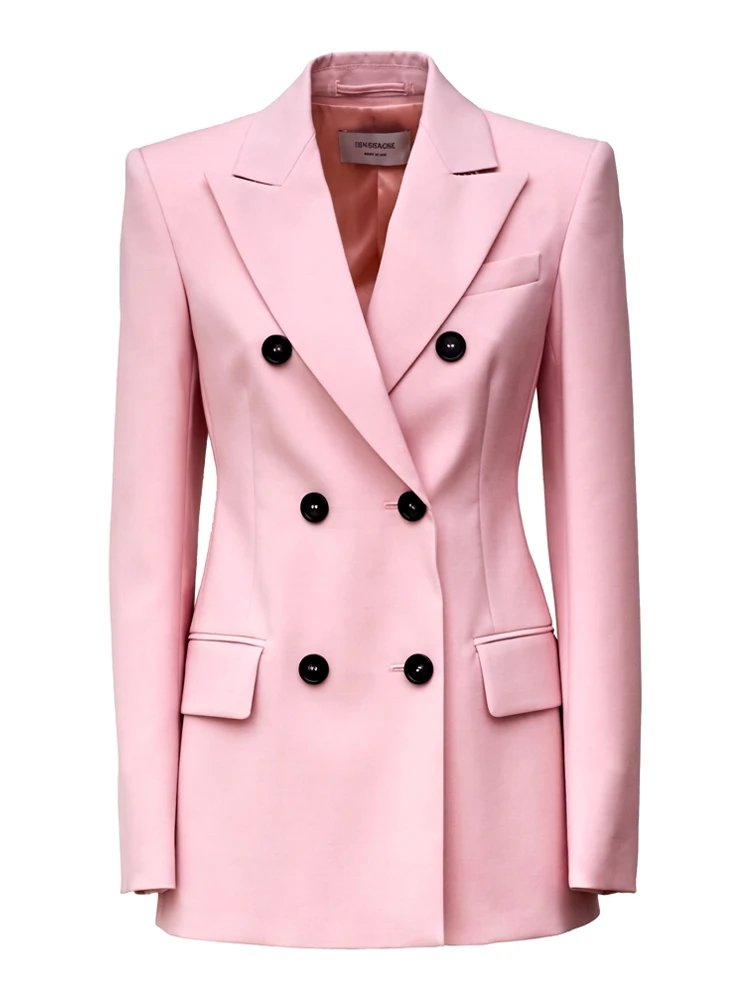Blazer Adamo In Tela Pura Lana Natural