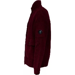 Lambswool Grs Button Lens Sweater