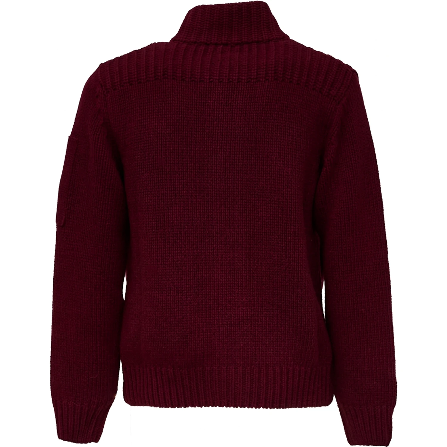 Lambswool Grs Button Lens Sweater