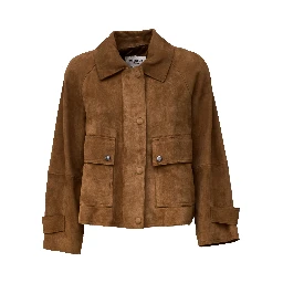 Giacca In Pelle Abito Thick Goat Suede
