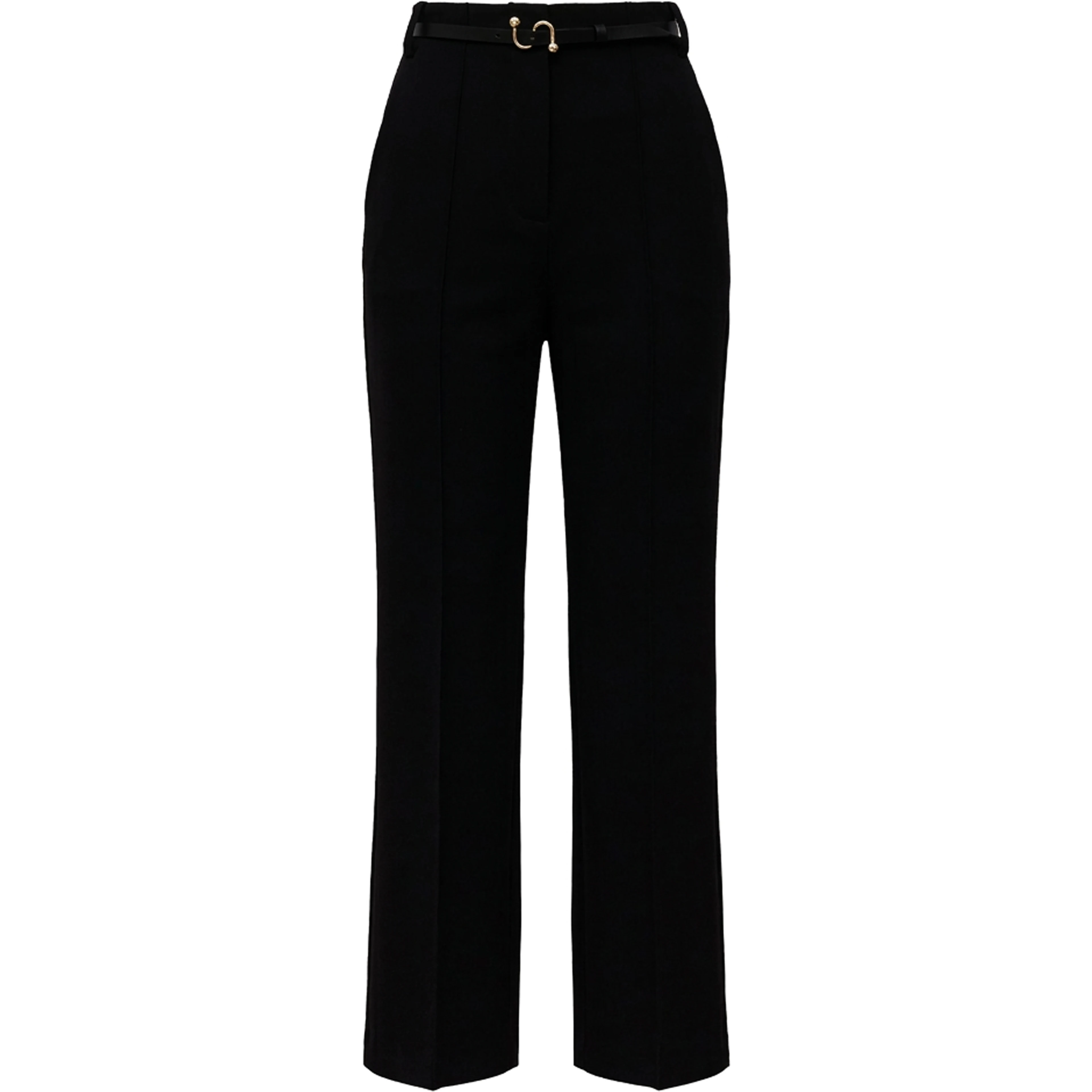 Pantaloni Volonta In Jersey Punto Stoffa Crepe