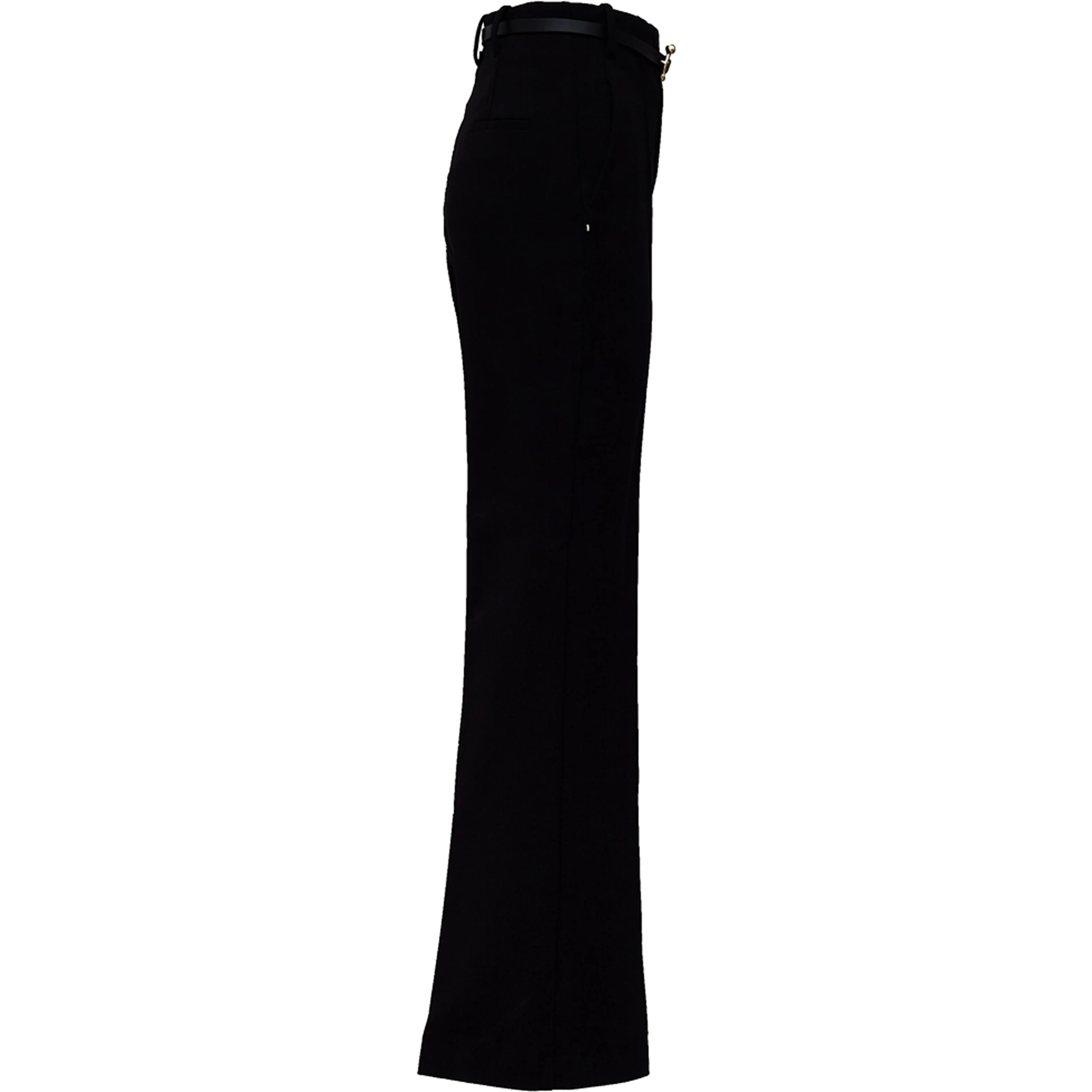 Pantaloni Volonta In Jersey Punto Stoffa Crepe