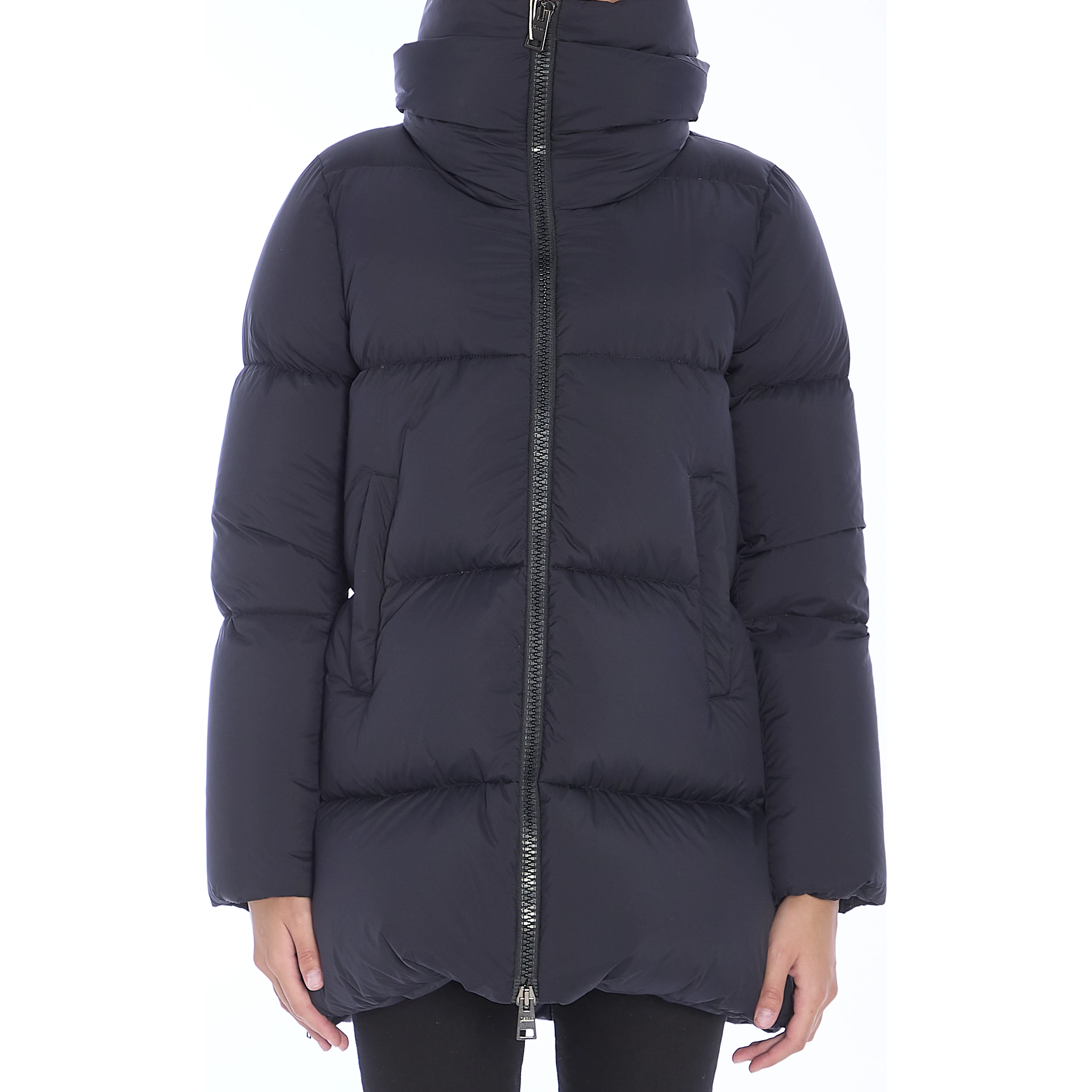 Nylon down jacket