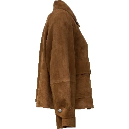 Giacca In Pelle Abito Thick Goat Suede