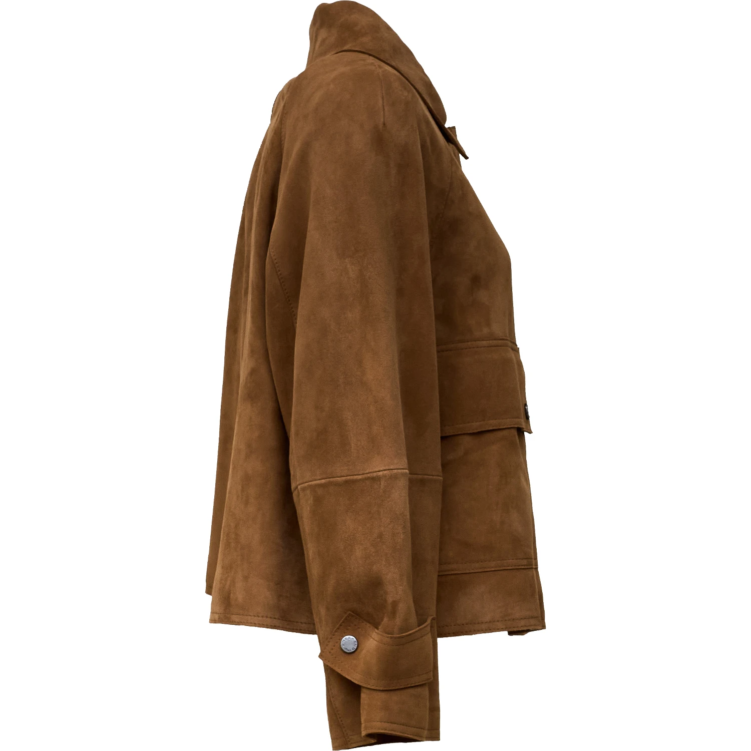 Giacca In Pelle Abito Thick Goat Suede