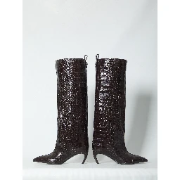 Lea dark brown boots