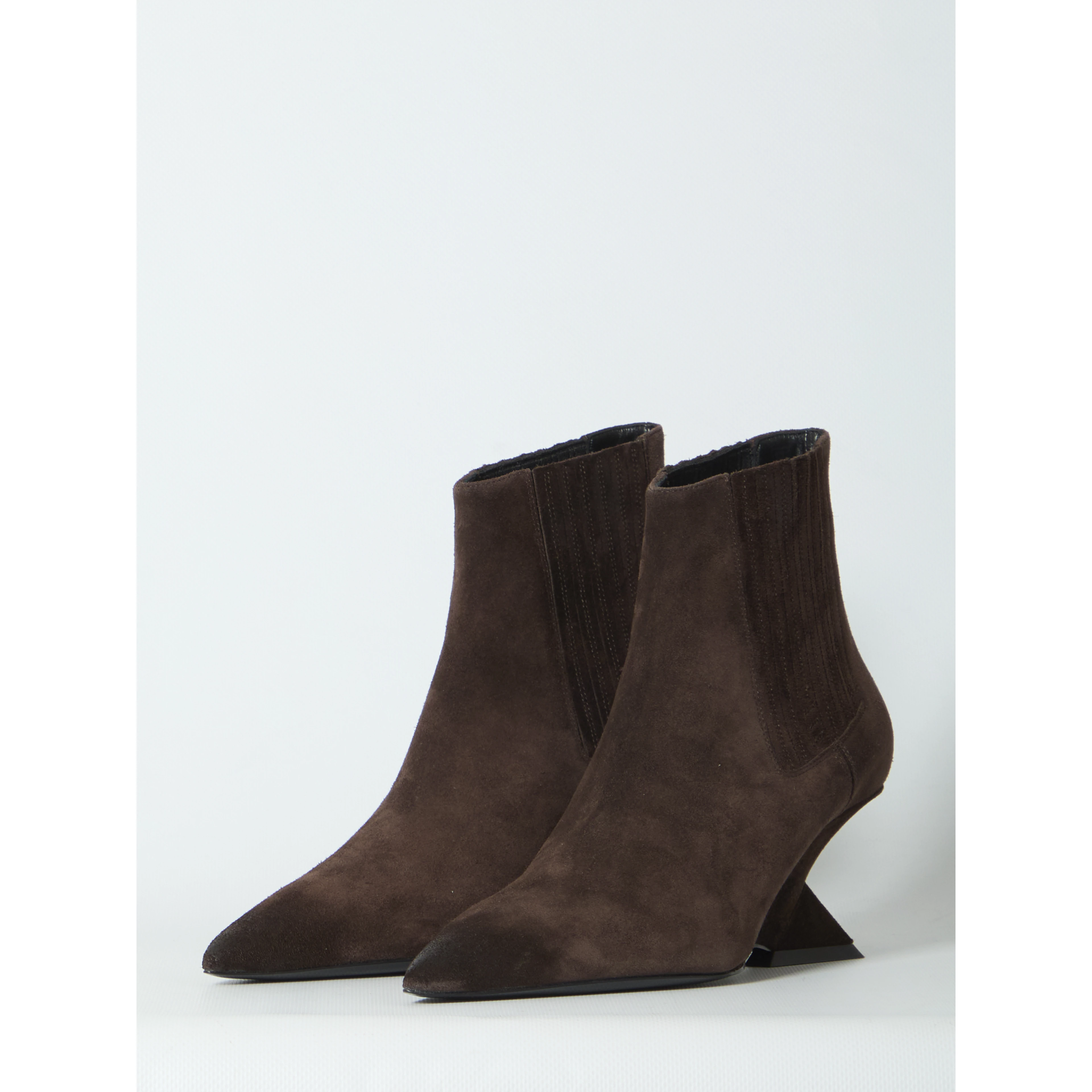 Cheope dark brown ankle boots