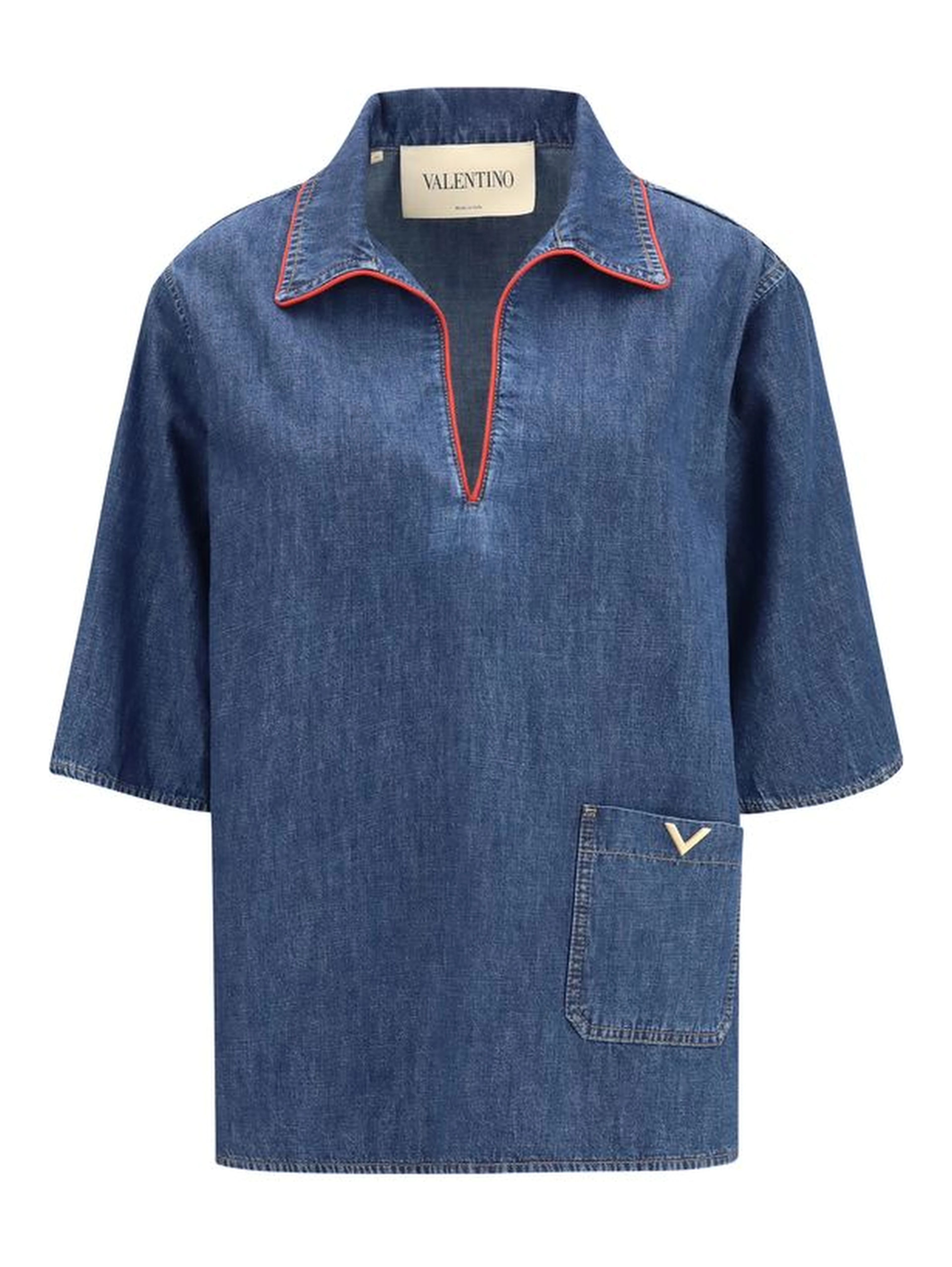 Blue Denim Shirt