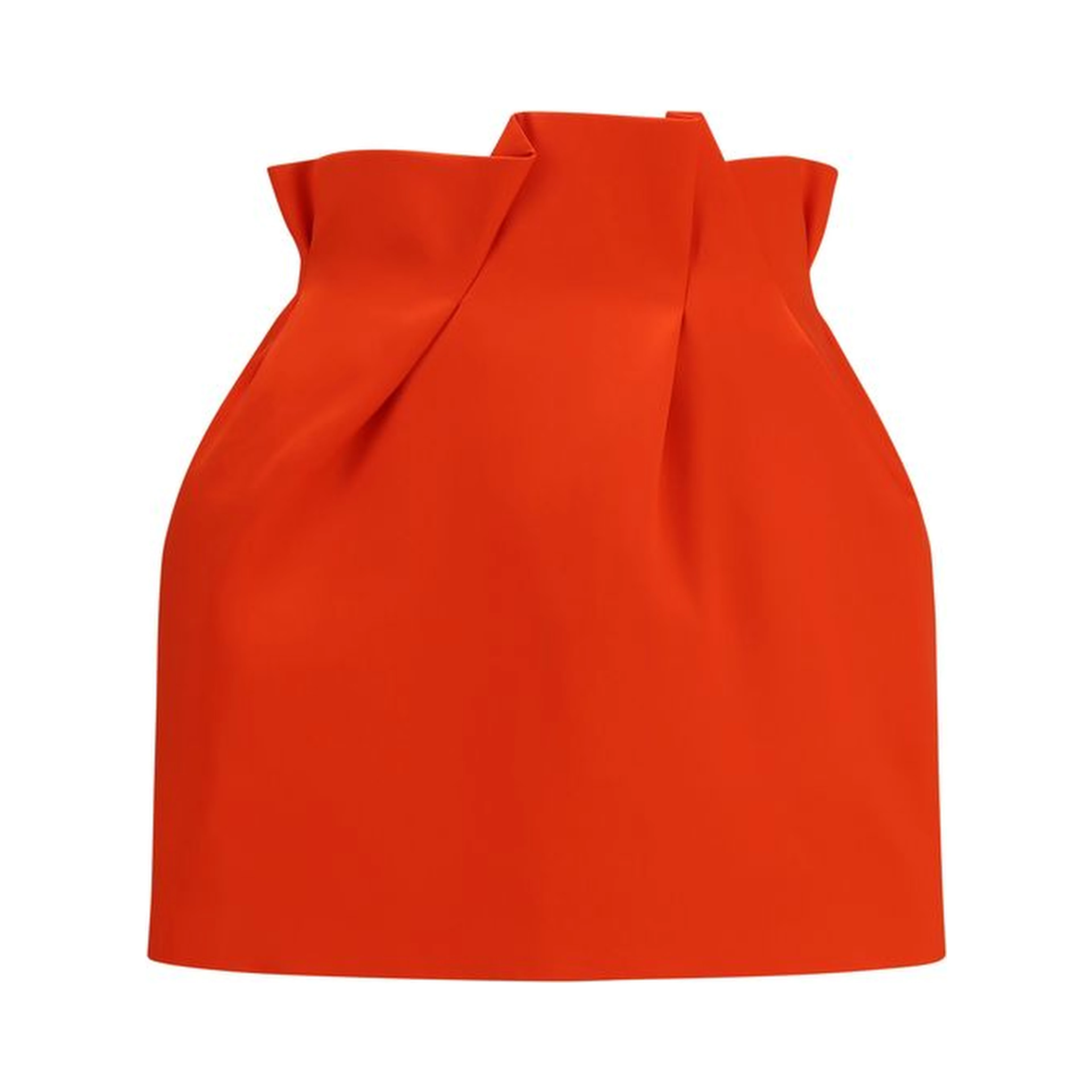 Multicolor Silk Mini Skirt