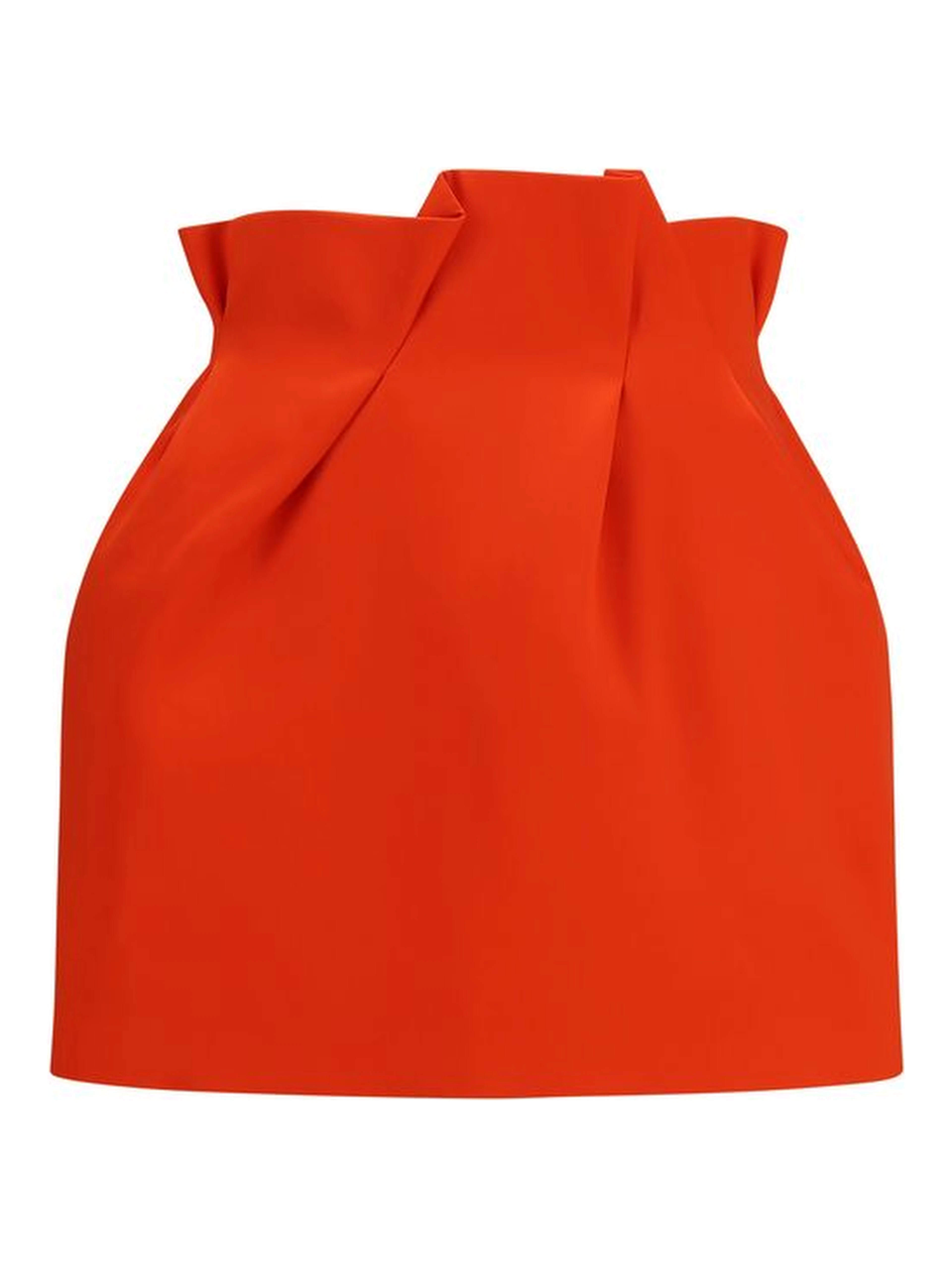 Multicolor Silk Mini Skirt