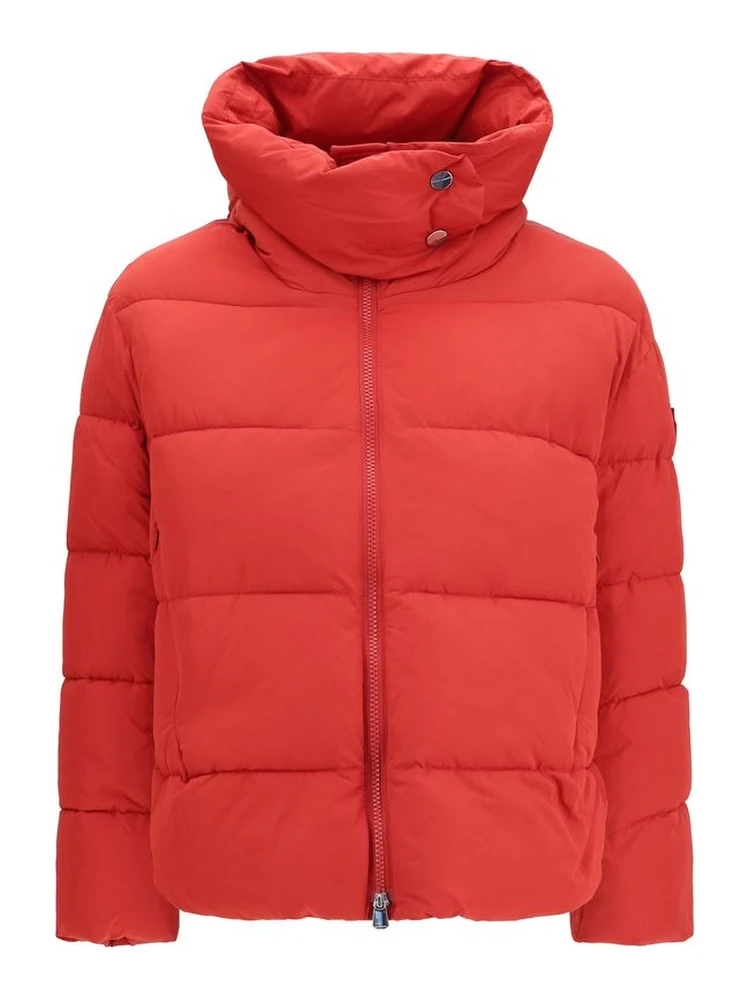 Multicolor Nylon Full-Length Jacket