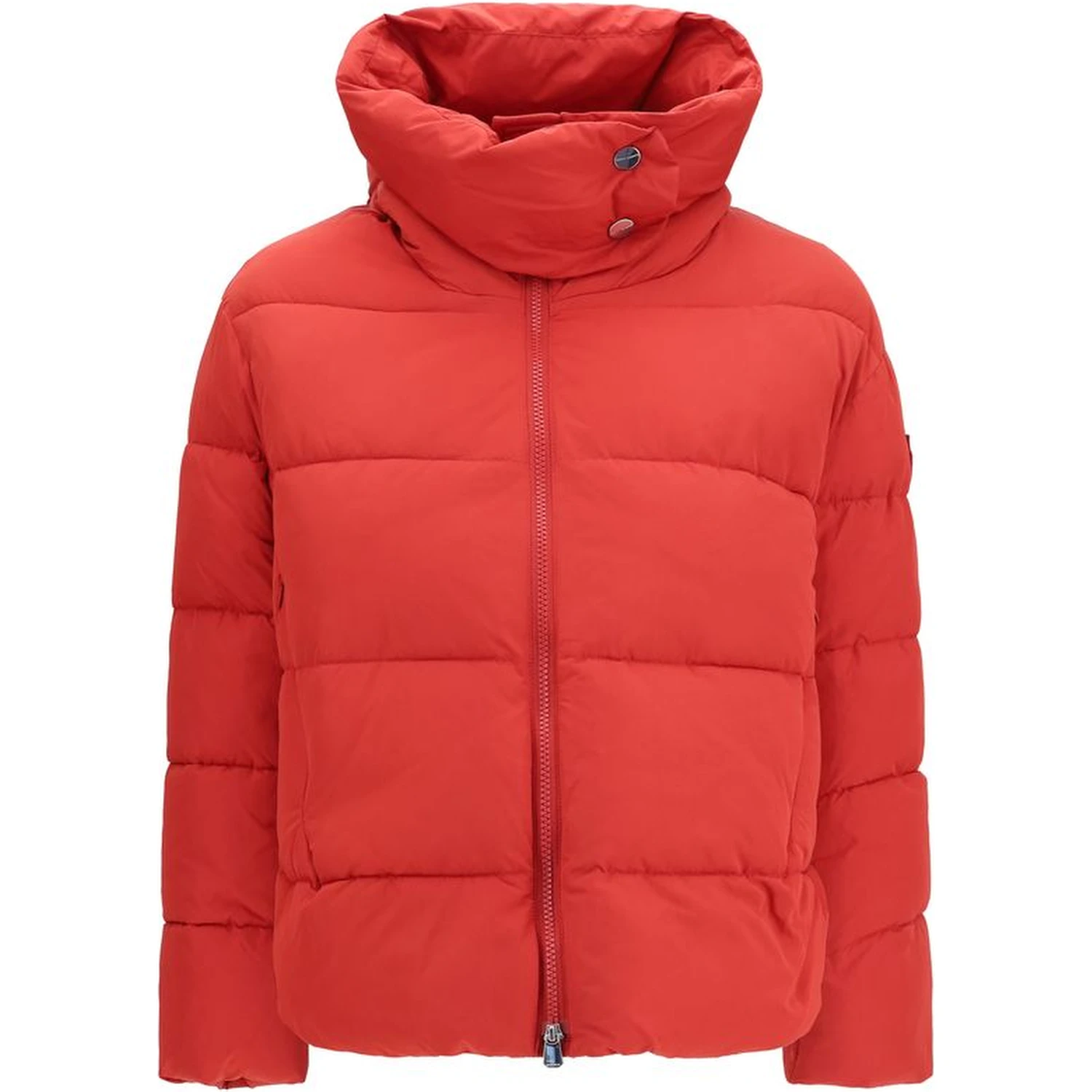 Multicolor Nylon Full-Length Jacket