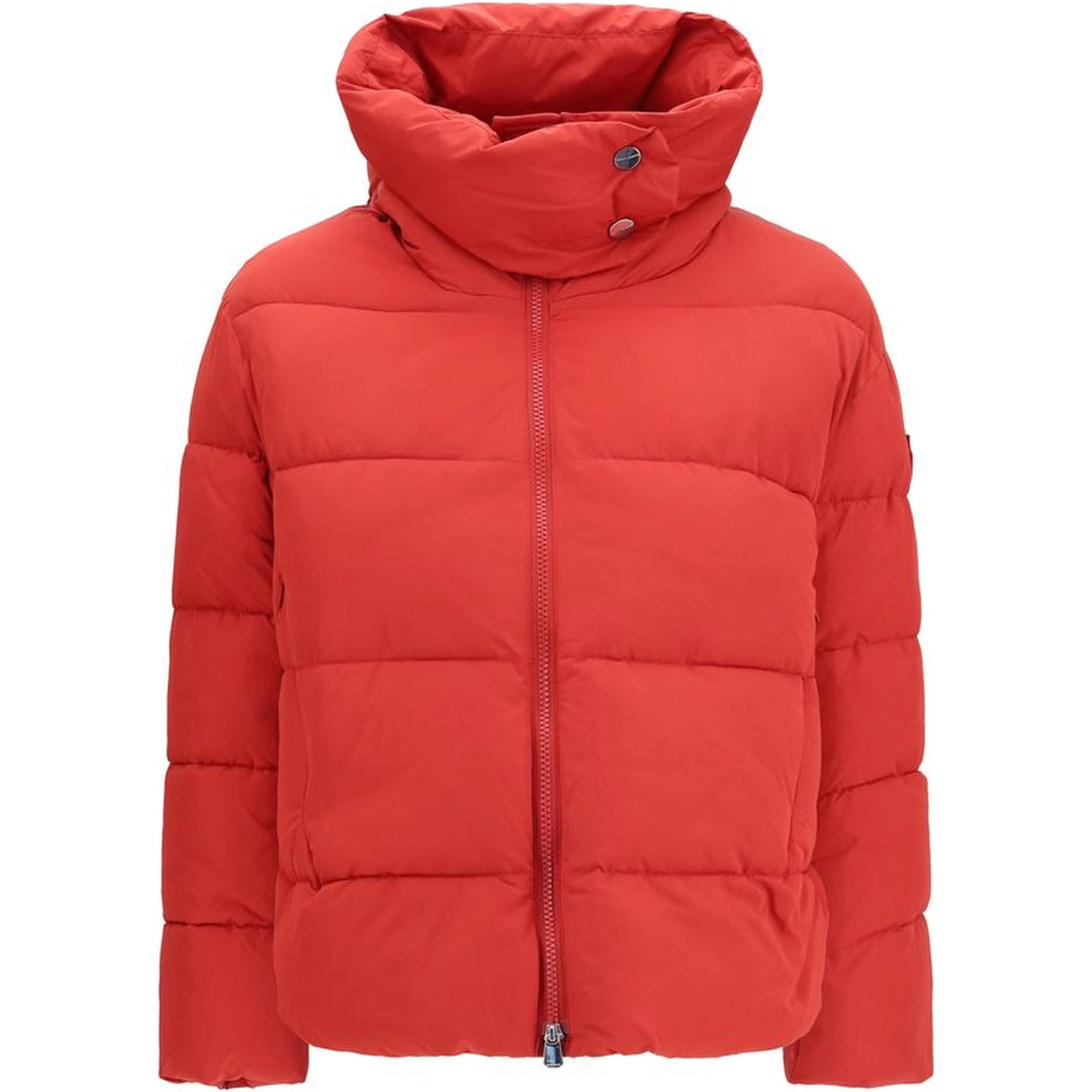 Multicolor Nylon Full-Length Jacket
