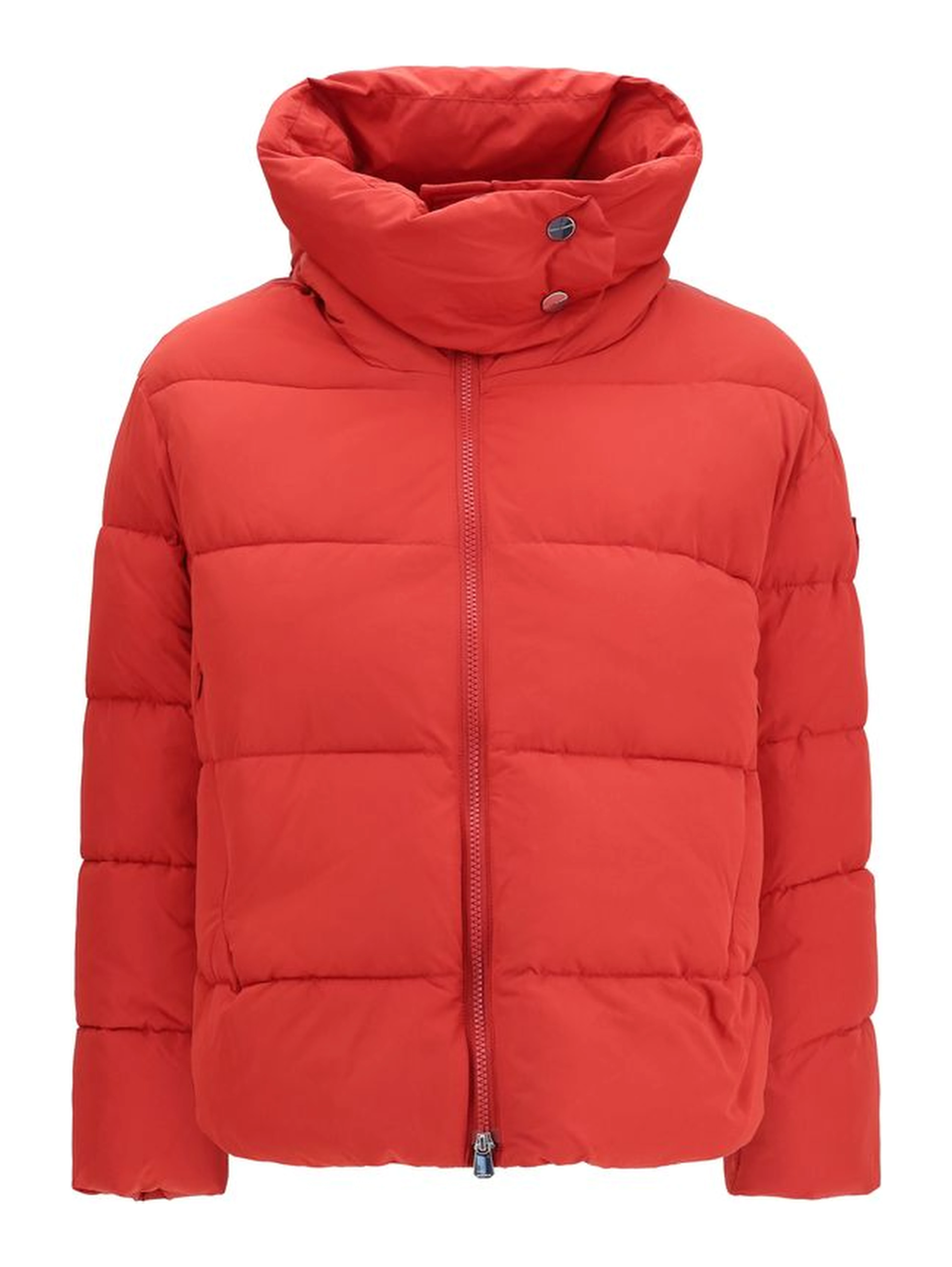 Multicolor Nylon Full-Length Jacket
