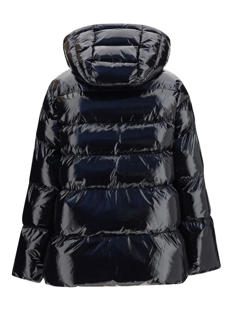 Black Polyamide Full-Length Jacket alternative