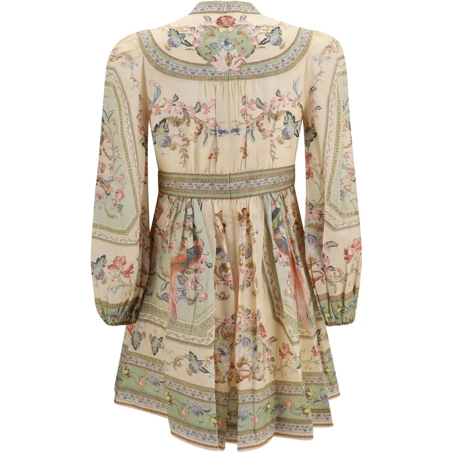 Multicolor Linen Casual Dress