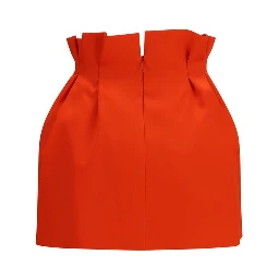 Multicolor Silk Mini Skirt