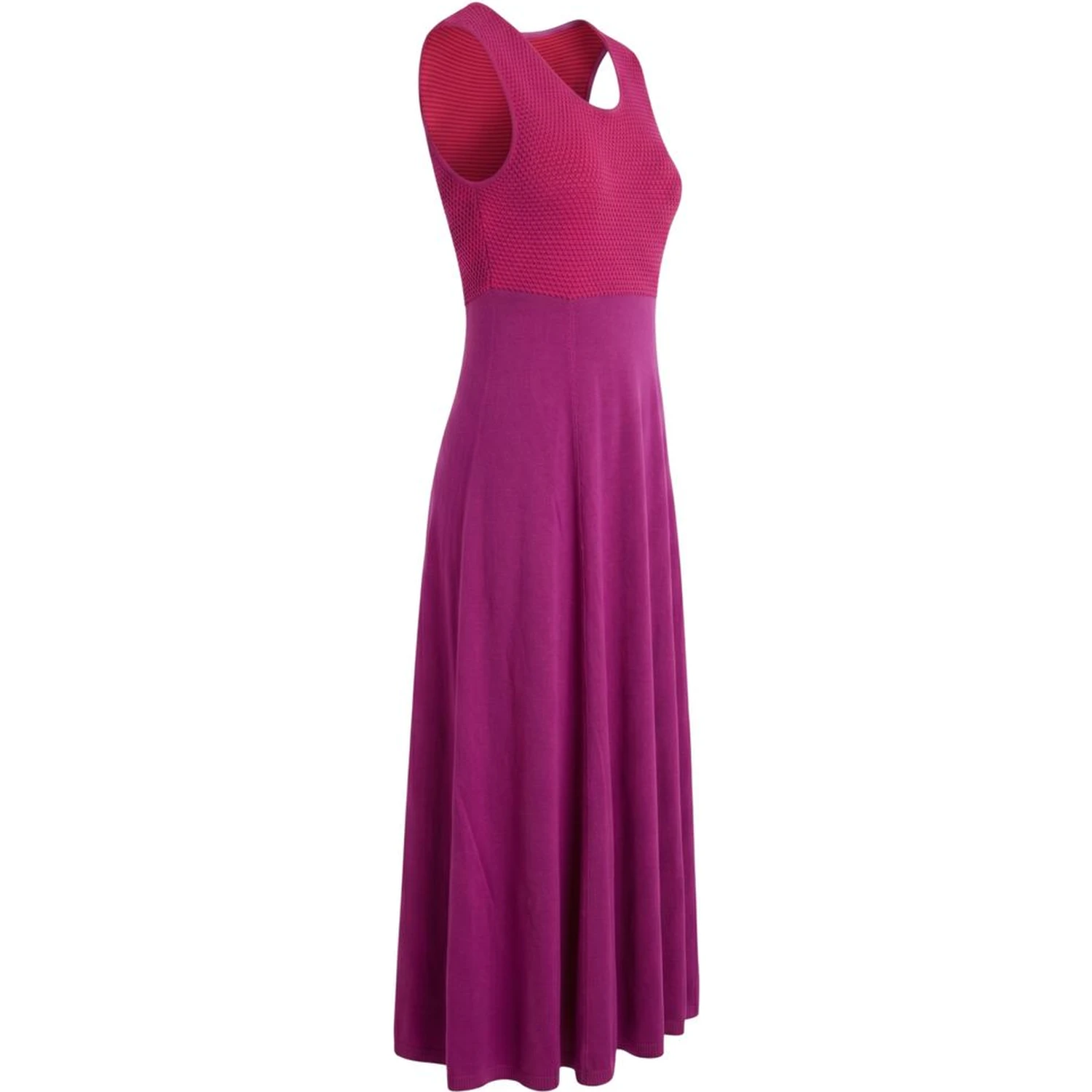 Purple Silk Women Dress