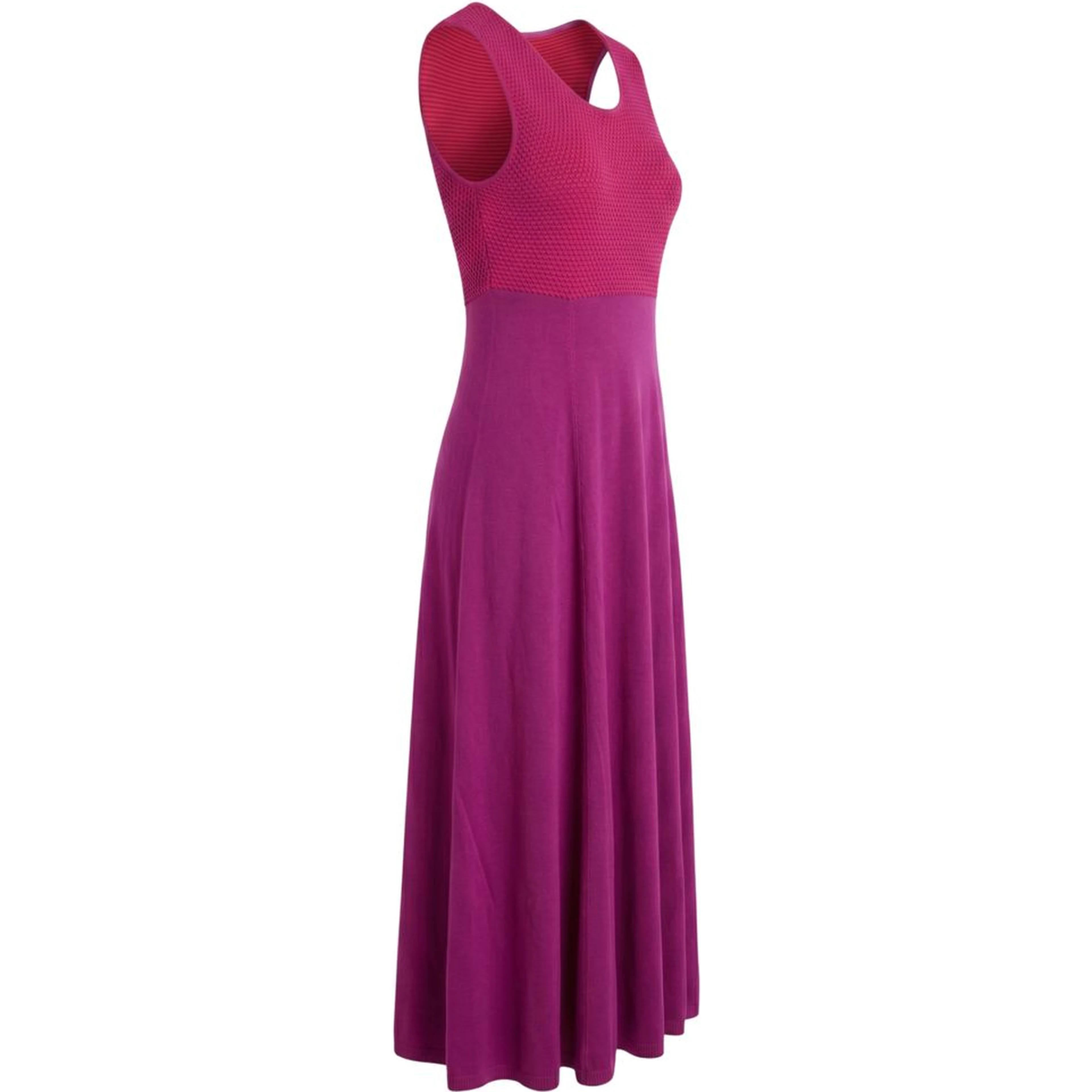 Purple Silk Women Dress