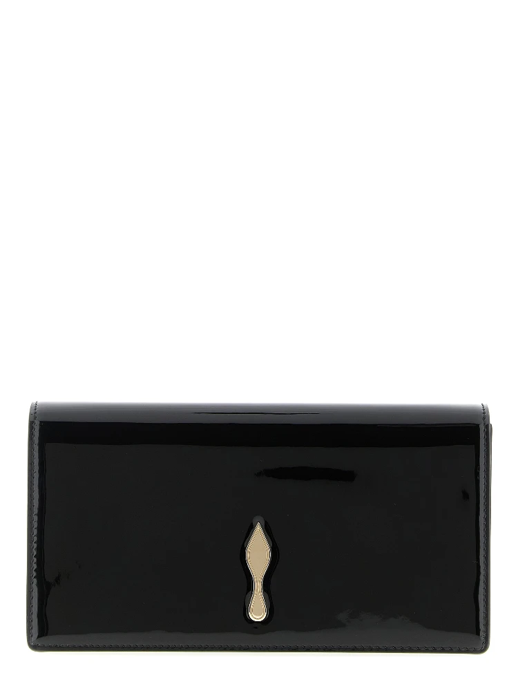 Black Calfskin Clutch Bag