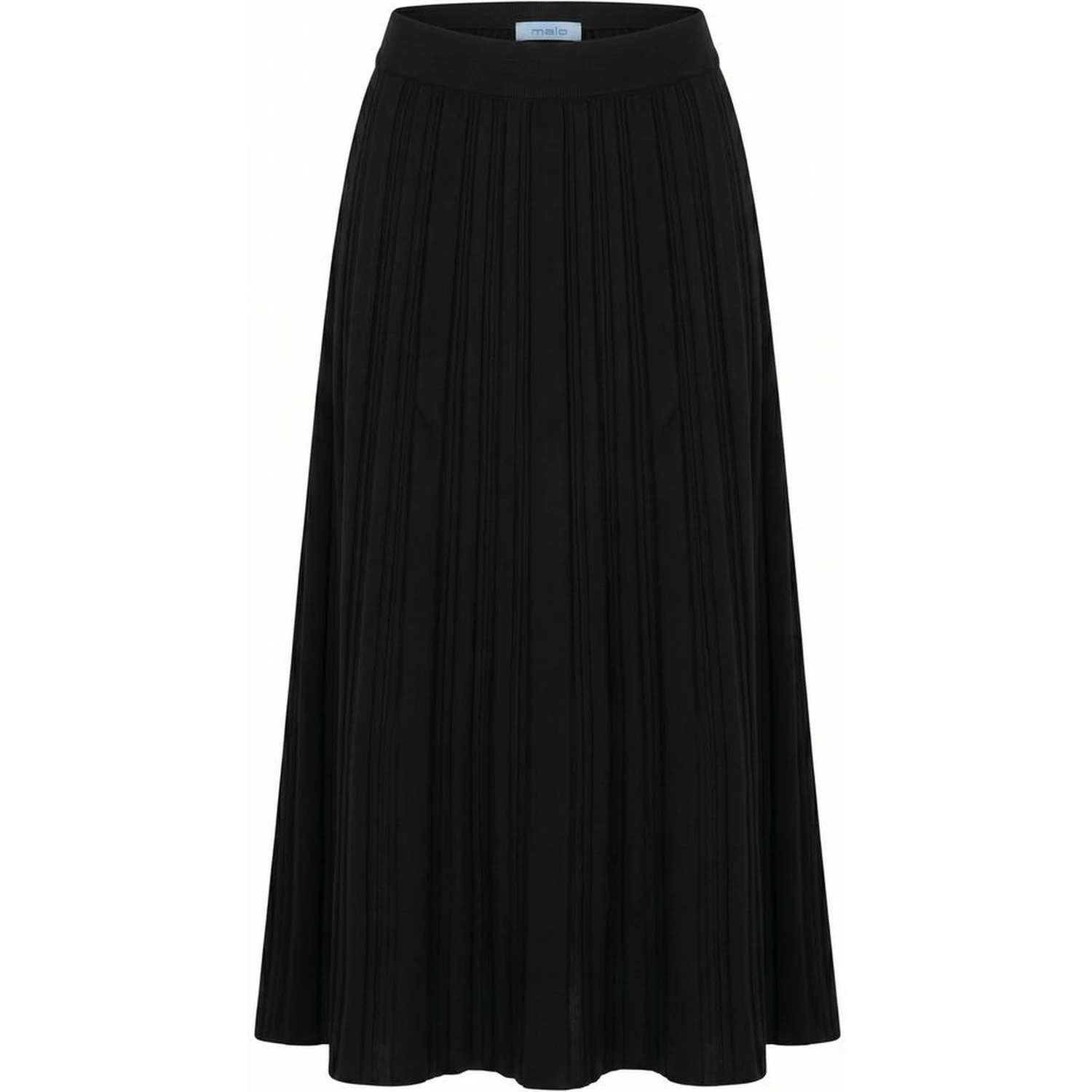 Black Cotton Women Skirt