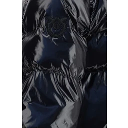 Black Polyamide Full-Length Jacket