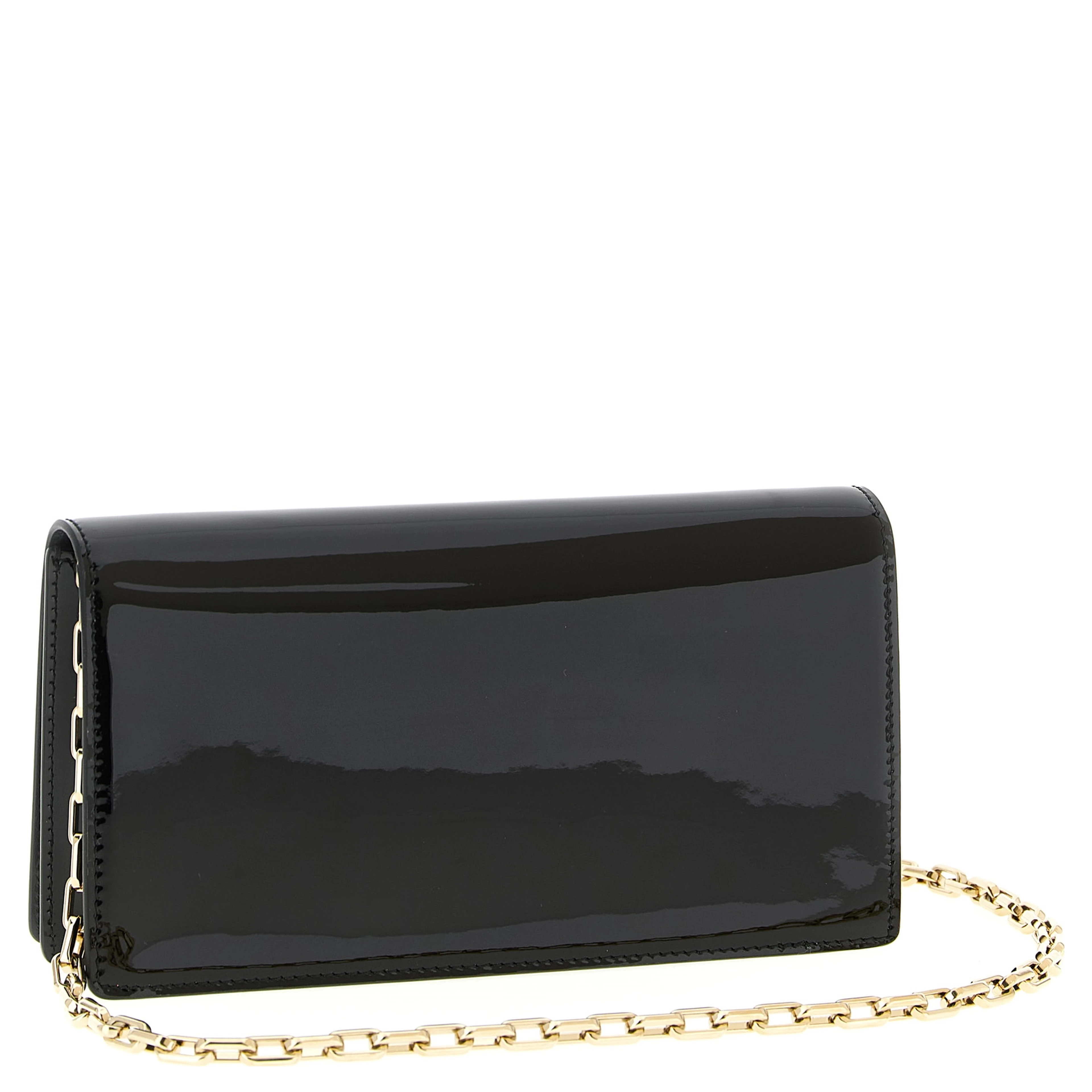 Black Calfskin Clutch Bag