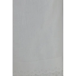 White Cotton Midi Skirt
