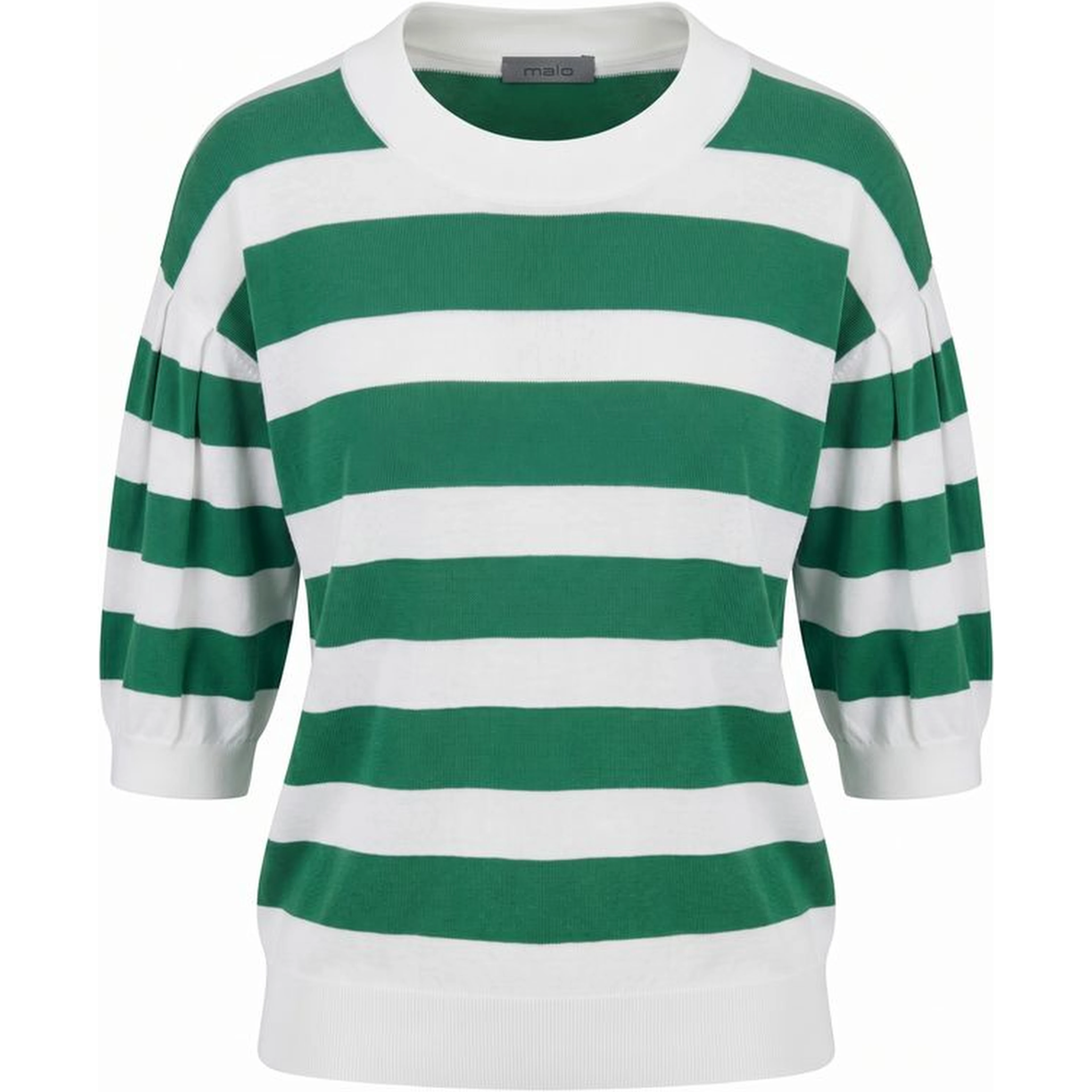 Green Cotton Women Sweater