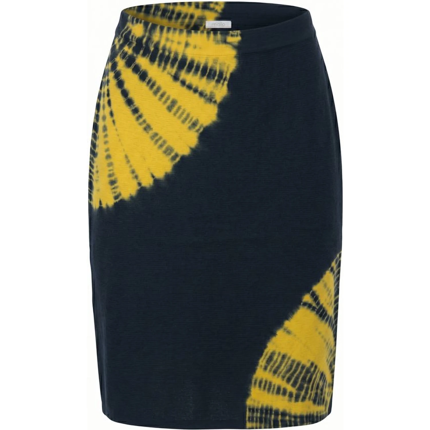 Yellow Cotton Women Skirt