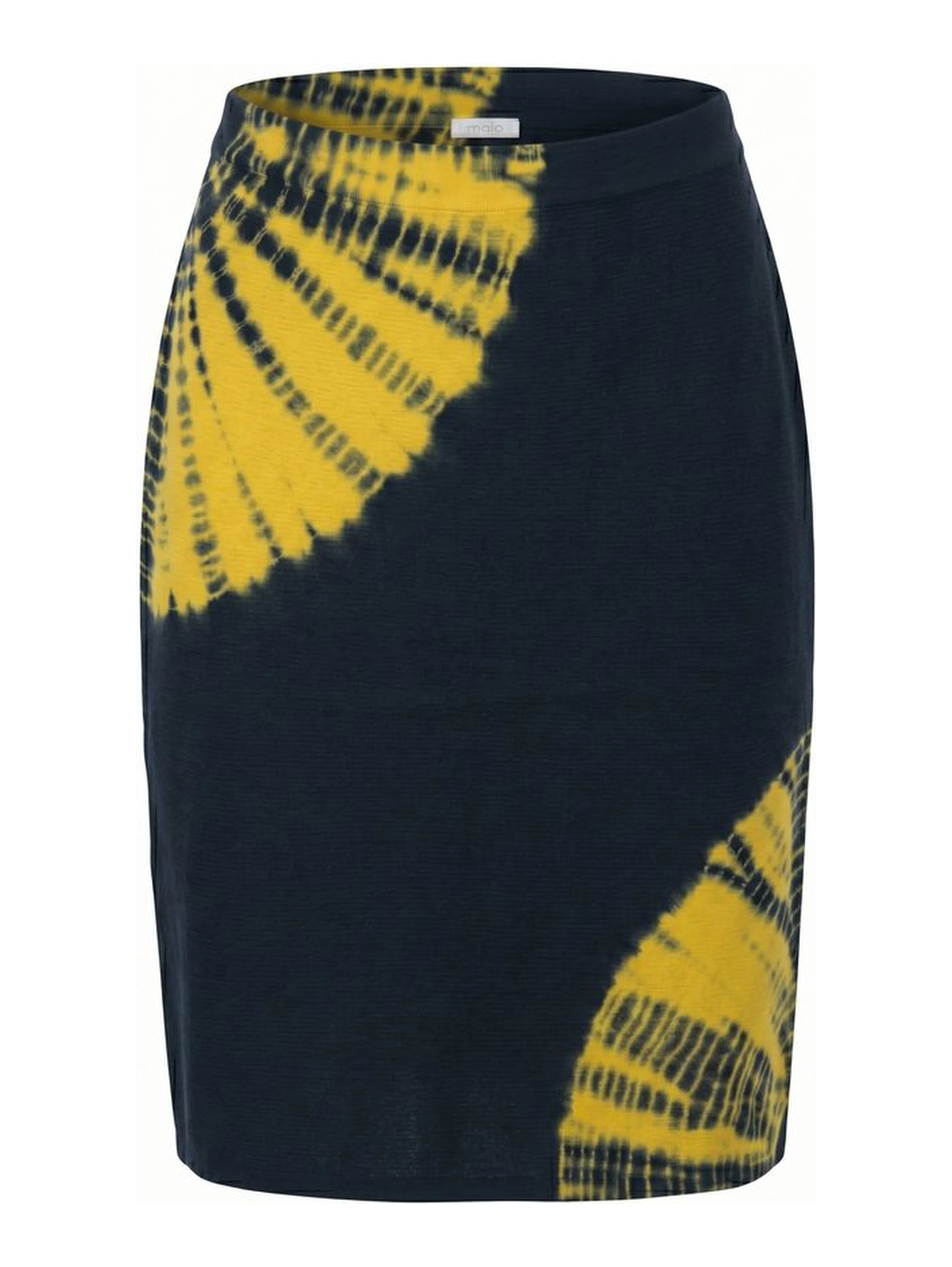 Yellow Cotton Women Skirt